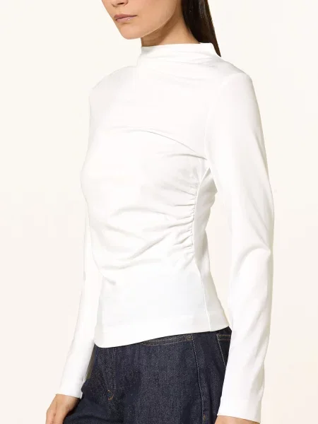 Drykorn Koszulka Z Długim Rękawem Tiry weiss