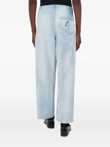 Stahovací šňůrka džíny Moschino Jeans modré
