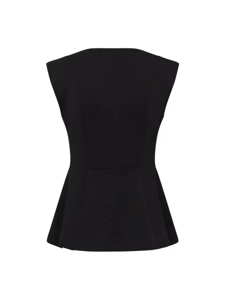 Top Inwear z cekinami czarny
