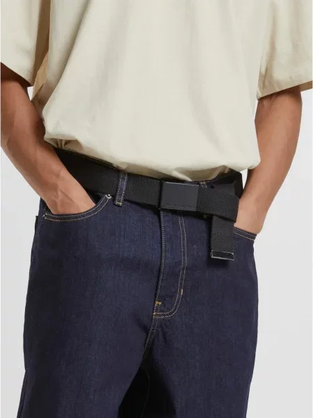 Curea Urban Classics din canvas negru