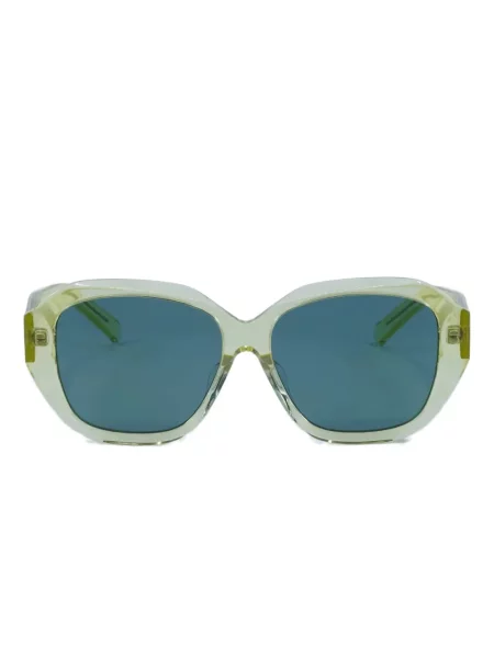 Ochelari de soare pătrați Givenchy verde