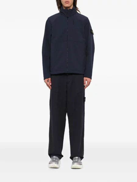Geacă Stone Island cu strasuri albastru
