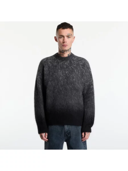 Svetr Calvin Klein Jeans Ls Brushed Alpaca Om Black L černé