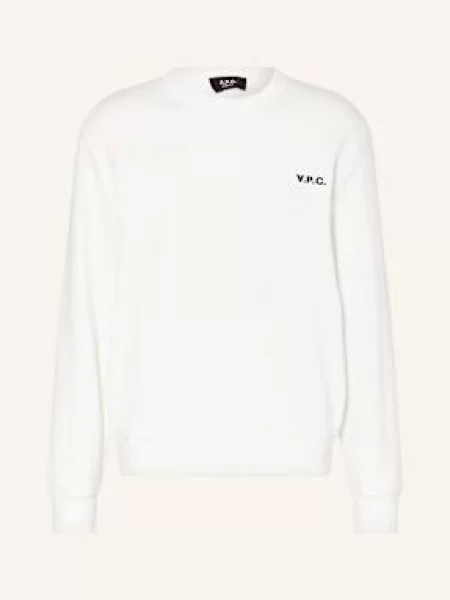 A.P.C. Bluza Nierozpinana weiss biała