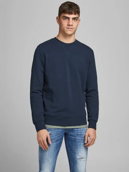 Pulover Jack & Jones albastru