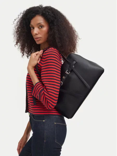 TOMMY HILFIGER Torba za na rame crna