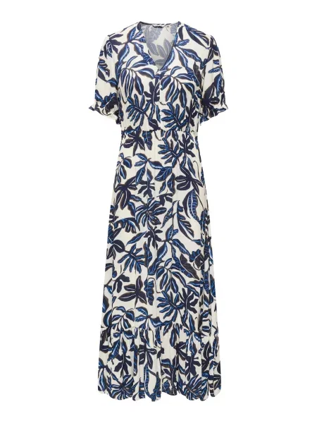 ONLY Rochie de vară ONLCHIANTI albastru alb