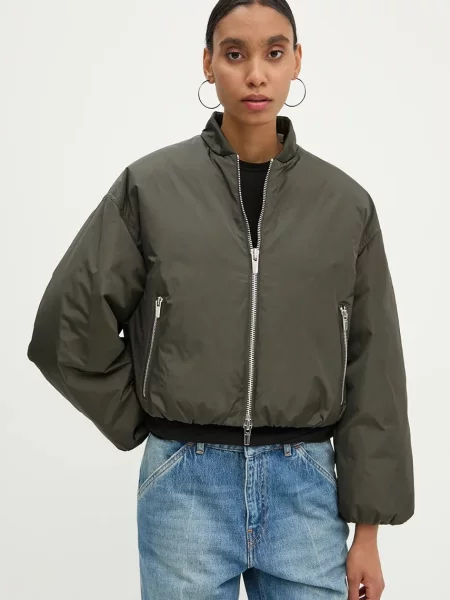 A.L.C. geacă de puf femei de iarna oversize verde