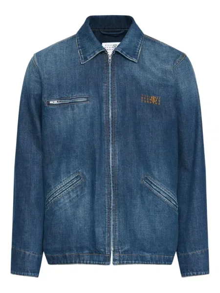 Geacă de blugi Mm6 Maison Margiela albastru