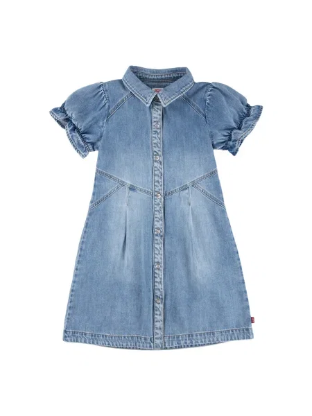 Rochie din denim copii Levi's® albastru