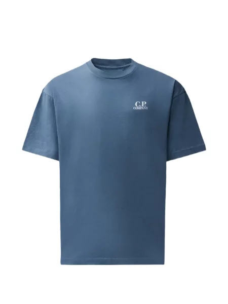 Tricou C.p. Company cu imagine albastru