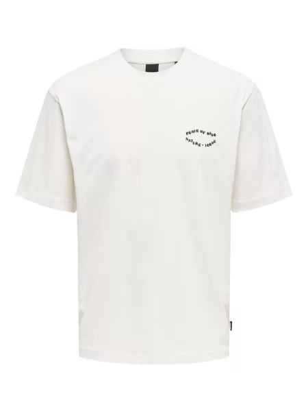 Only & Sons Tricou OTTO galben / verde / roz / alb