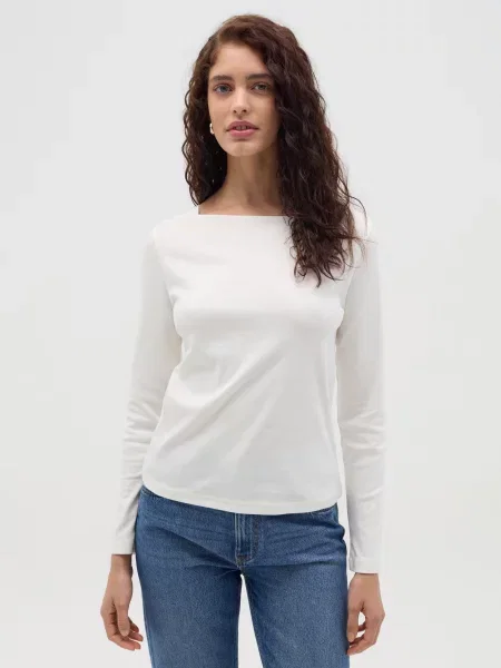 Лонгслів OVS білий