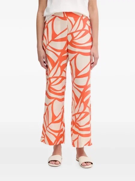 Pantaloni Lola_casademunt cu imagine portocaliu