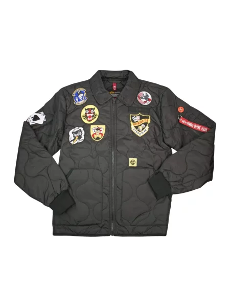Kurtka bomber Alpha Industries czarny