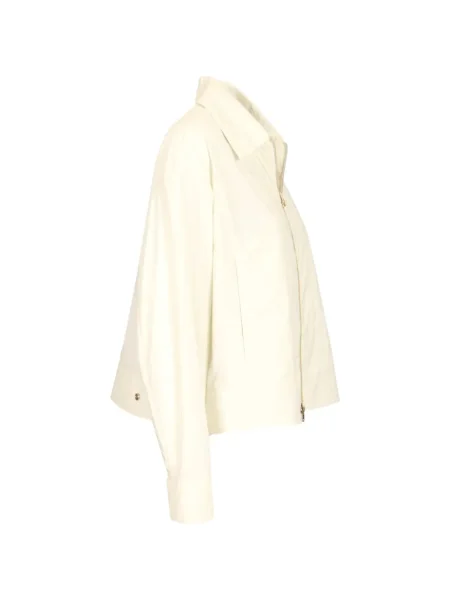 Kołnierzykowy kurtka Herno biała