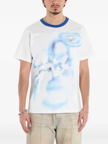 Tricou Diesel alb