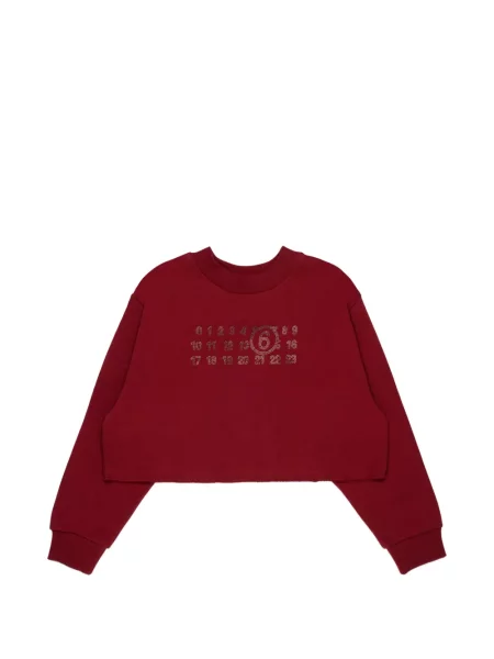 Sweter dziecięcy Mm6 Maison Margiela czerwony