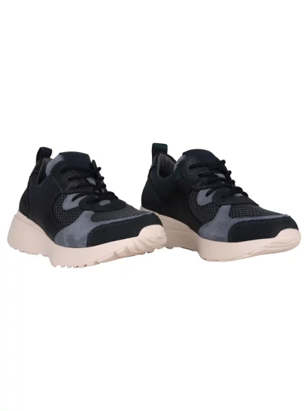 Sneakersy Waldläufer niebieskie