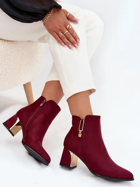 Čevlji do gležnjev Boto rdeča