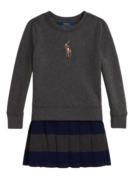 Sukienka dziecięca Polo Ralph Lauren czarna