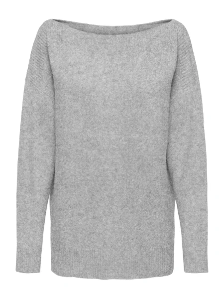 Only Tall Pulover ONLWinnie amestecat gri