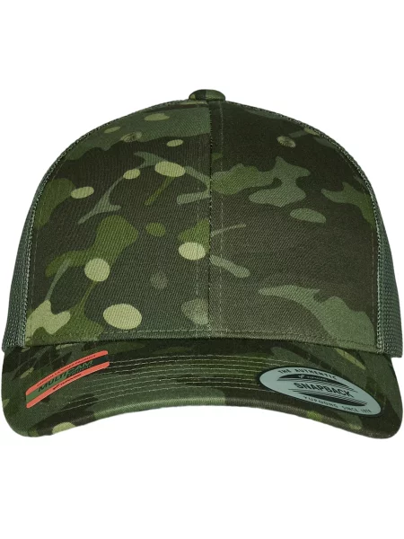 Retro sapka Flexfit fekete