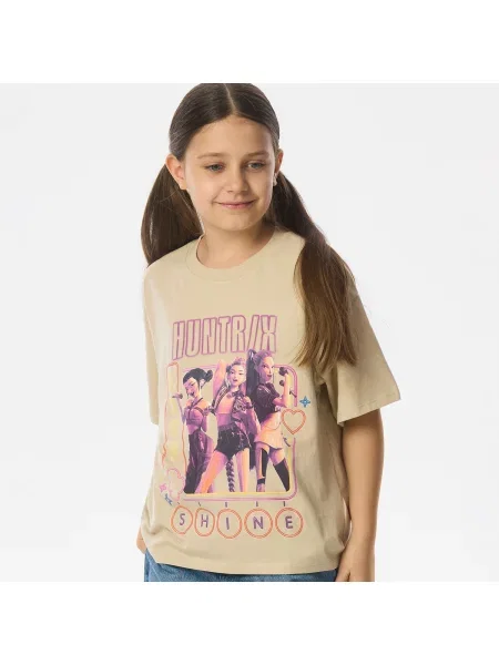 Reserved Kpop Demon Hunters™ póló bézs