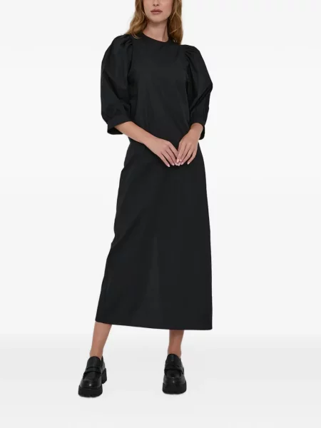 Rochie midi Samsøe Samsøe negru