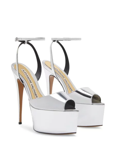 Sandale Alexandre Vauthier argintiu