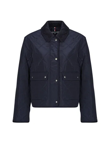 Geacă Tommy Hilfiger albastru