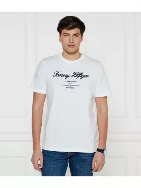 Tommy Hilfiger Tricou | alb