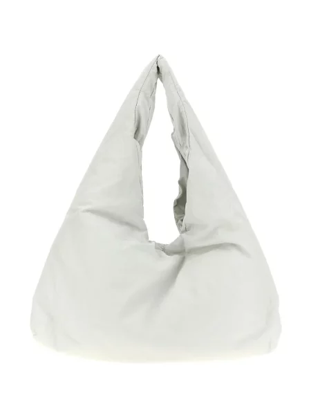 Плетена чанта Nude бяло