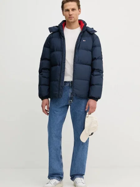 Tommy Jeans basic tričko pánske béžová