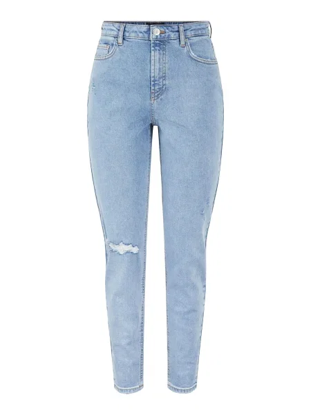 PIECES Jeans Leah denim albastru
