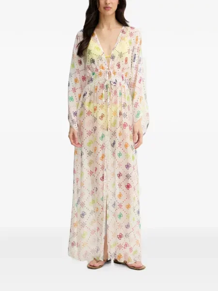 Rochie Guess cu imagine alb