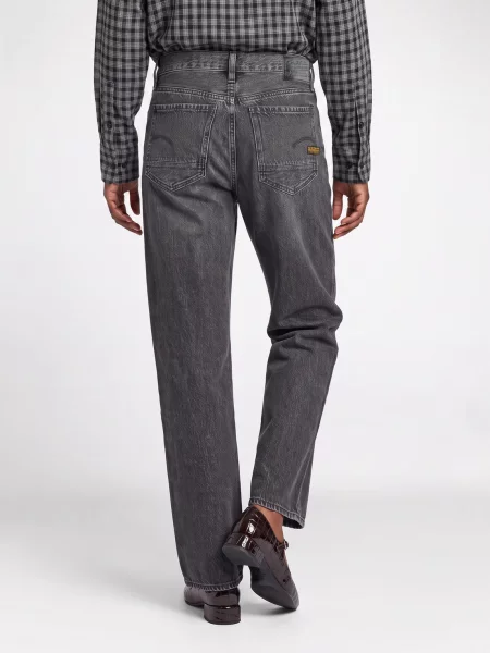Široké džínsy G-star Raw sivá