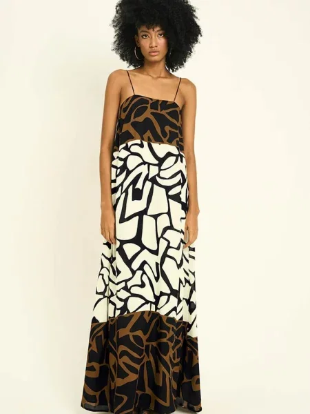 Пляжный сарафан в пол