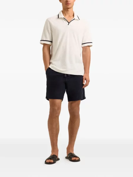 Tricou Orlebar Brown scurt maro