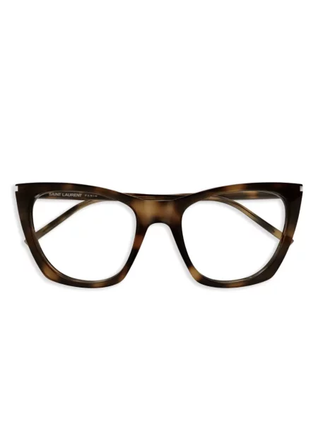 Saulės akiniai Saint Laurent Eyewear ruda