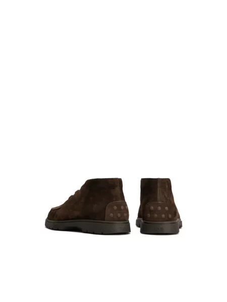 Półbuty Tod's zamszowe brązowe