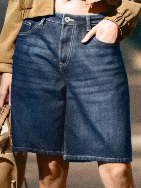 Бермуды Sinsay синие