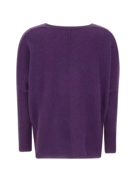 Pulover Sweet Cashmere din cașmir violet