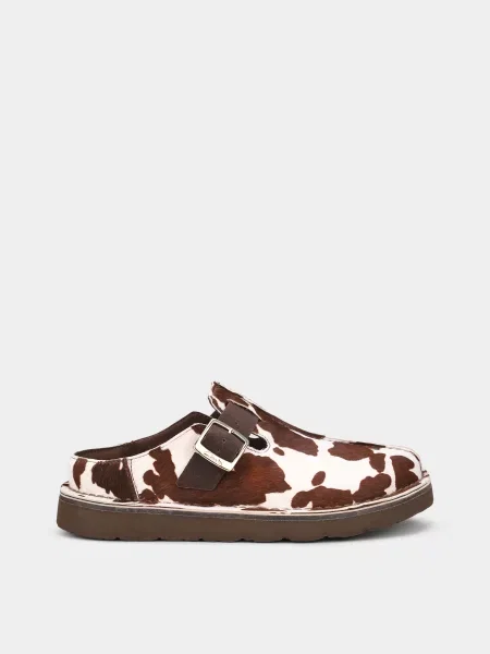 Замшевые сабо Clarks