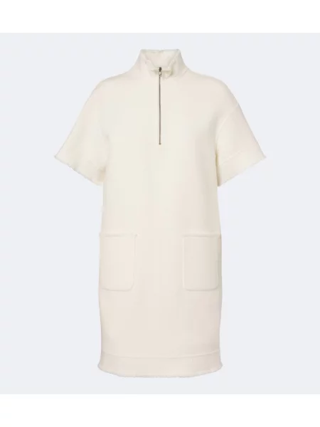 Rochie Max Mara de lână alb