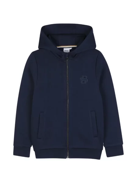 Bluza z kapturem dziecięca Bosswear niebieska