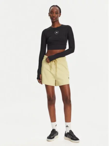 Adidas by Stella McCartney Funkční tričko Stella McCartney TrueStrength Černá bílé