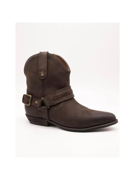 Kotníkové boty Bronx hnědé