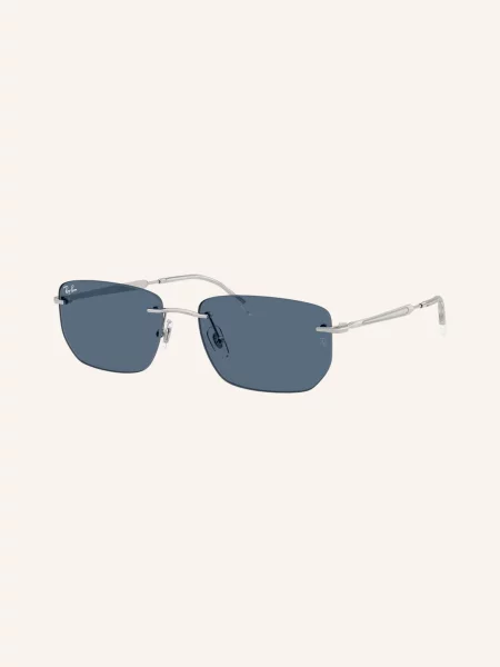 Ray-Ban Okulary Przeciwsłoneczne silber niebieskie