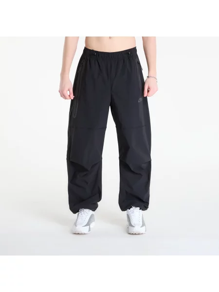 Kalhoty Nike Tech Dri-FIT Woven Pants Black/ Black/ Black XL černé